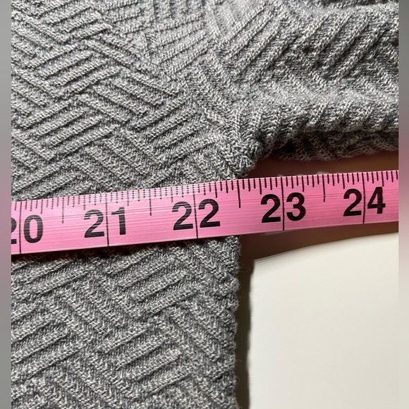 NWT Robert Graham Men Sweater XL Grey Quarter Zip Knit Draco $198 Golf Casual - Picture 8 of 10